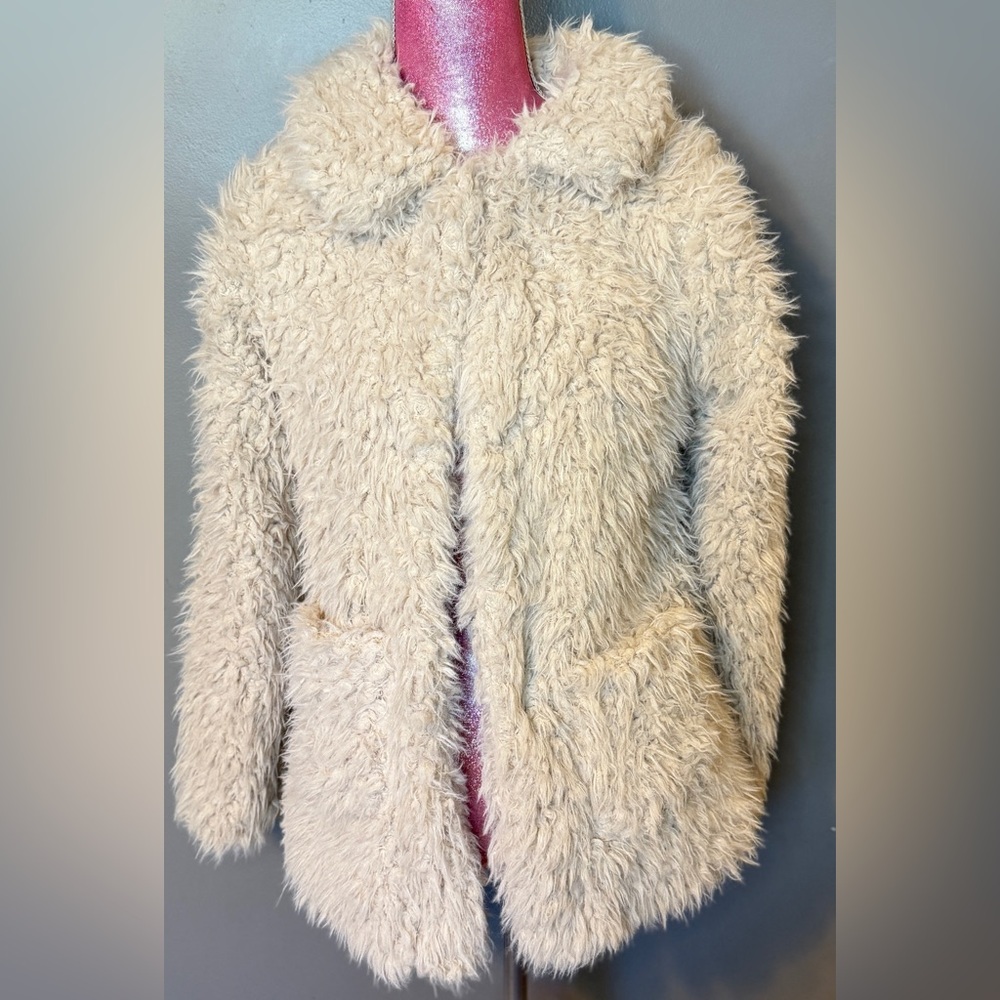 Supernova Cream Fur Jacket